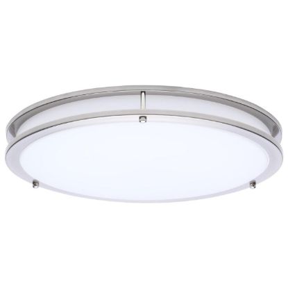 Picture of Glamour; Led 17 Inch Flush Mount; Brushed Nickel Finish; 27k/3k/35k/4k/5k Cct Selectable