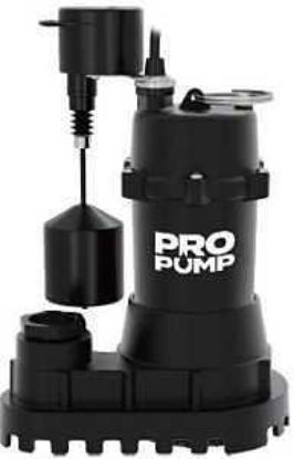 Picture of Sump-pump Submersible Cast-iron 115-volts 1/3-hp 1-1/2"-outlet