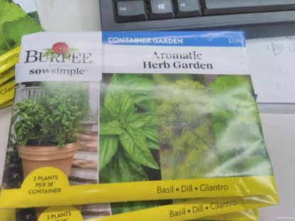 Picture of Dill, Basil & Cilantro Seed Kit