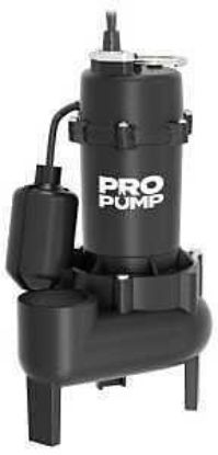 Picture of Sewage-pump Submersible Cast-iron 115-volt 2"-outlet 1/2-hp