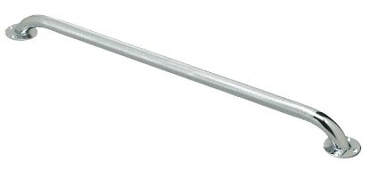 Picture of Medline Bath Safety Grab Bar, 300 Lb, Steel, Chrome, Wall