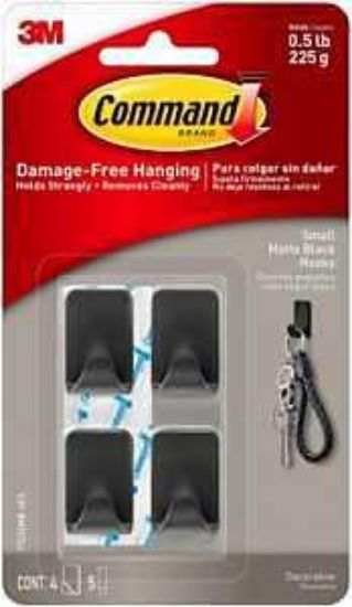 Picture of Hook, 0.5 Lb, Black, Matte