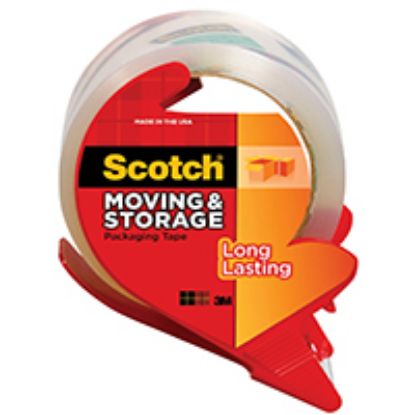 Picture of Packaging-Tape Scotch Long-Lasting L2.4 mil Thick Acrylic Adhesive Clear