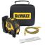 Picture of Dewalt Rechargeable Cross-line Laser Base Kit, 150 Ft Without Detector, 330 Ft With Detector, Green ...