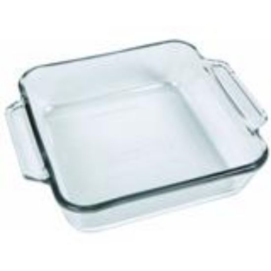 Picture of Oven Basics Cake Pan 8" Square Clear
