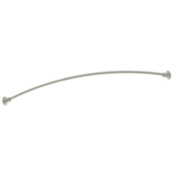Picture of Shower-curtain-rod Stainless-steel Brushed-nickel