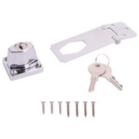 Picture of Safety-Hasp Steel Chrome