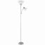 Picture of Floor-Lamp Torchiere With Reading-light Silver 72"