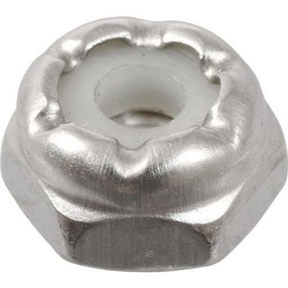 Picture of Hex-Nut Lock-Nut Nylon-insert