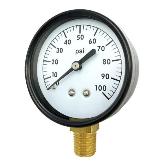 Picture of Pressure-Gauge 2-1/2" 100#