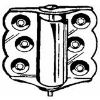 Picture of Door-Hinge Spring-Hinge Single-acting Strom-door Steel Zinc 2-3/4"